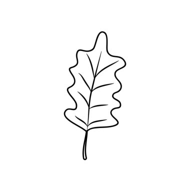 meşe yaprağı simgesi, satır biçimi