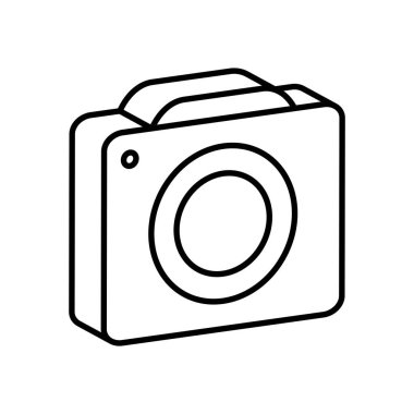 fotoğraf makinesi simgesi, satır biçimi