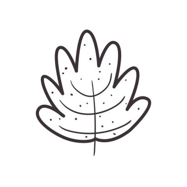 Yaprak günlük etiket satır biçim vektör tasarımı