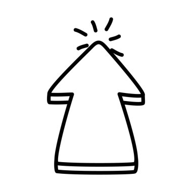 şişman ok tıklama simgesi, satır biçimi