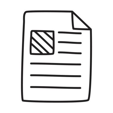 belge sayfa simgesi, satır biçimi