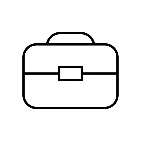 Icône portefeuille d'affaires, style ligne — Image vectorielle