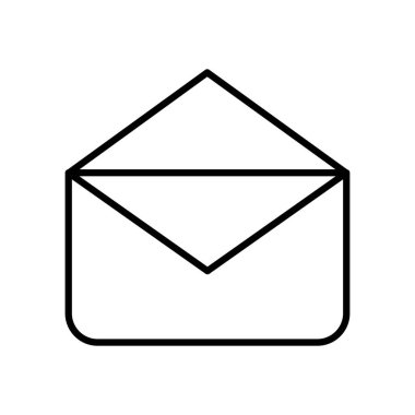 zarf simgesi resmi, satır biçimi