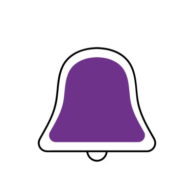 çan simgesi resmi, yarım çizgi yarı renk