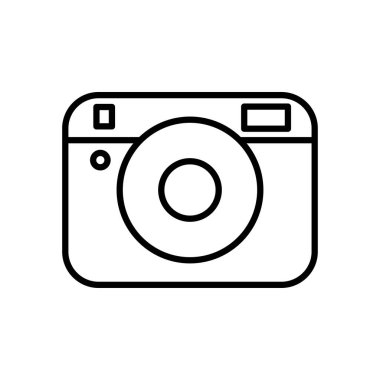 kamera simgesi resmi, satır biçimi