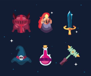 Video oyununun simgelerini ayarla