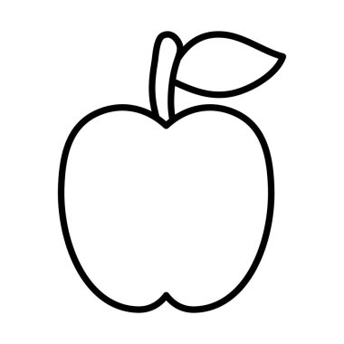 elma meyvesi simgesi, satır biçimi