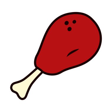 tavuk kalçası simgesi, satır ve dolgu biçimi