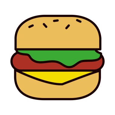 Hamburger simgesi, satır ve doldurma biçimi