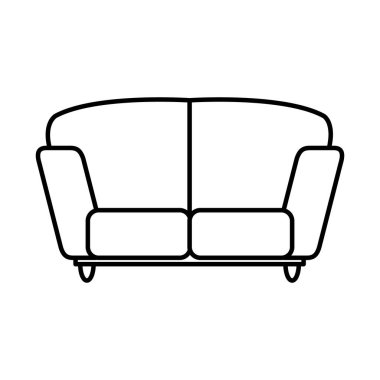 kanepe simgesi resmi, satır biçimi