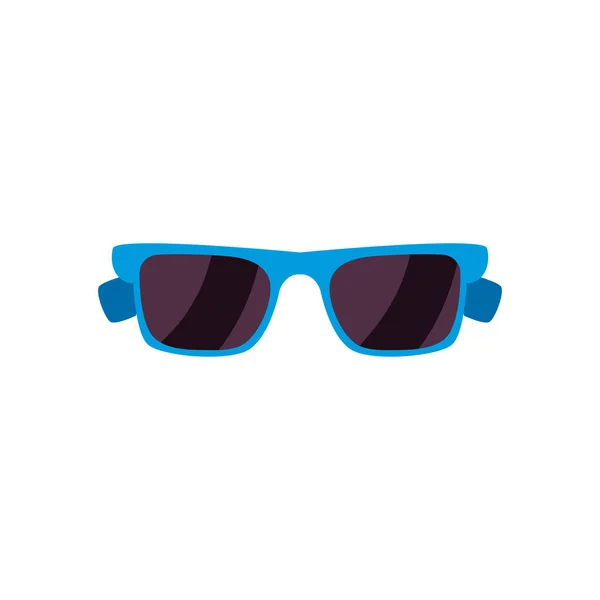 Esportes óculos de sol, ícone de estilo plana —  Vetores de Stock