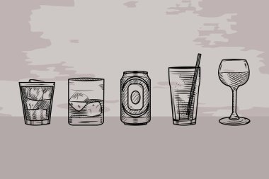 Alkollü içki tasarımı, taslak tarzı