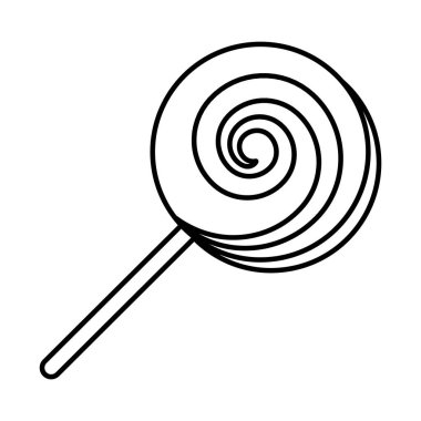 Tatlı lolipop simgesi, satır biçimi