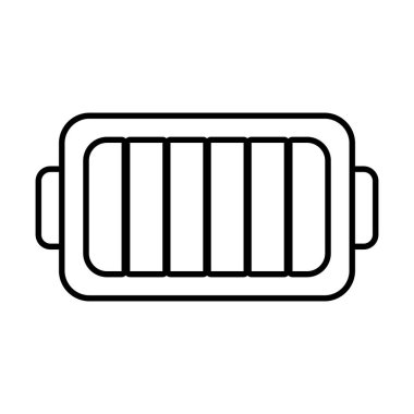 pil simgesi resmi, satır biçimi