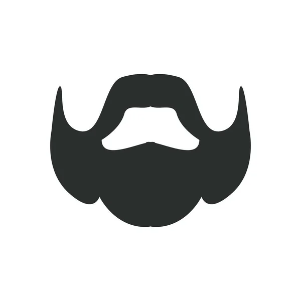 Barba do homem design vetorial —  Vetores de Stock