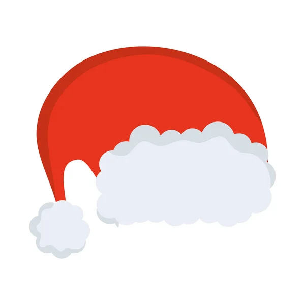 Счастливого Рождества Санты хет-вектор дизайн — стоковый вектор
