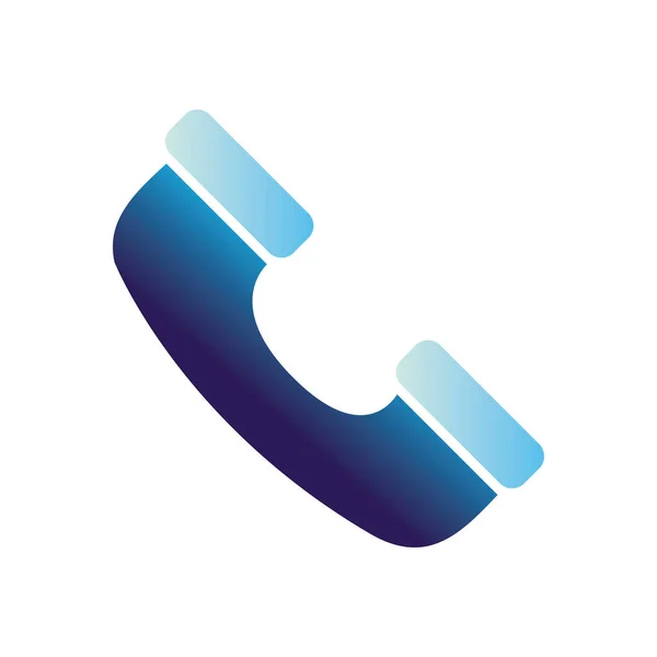 Telefon-Symbol isolierte Vektor-Design — Stockvektor