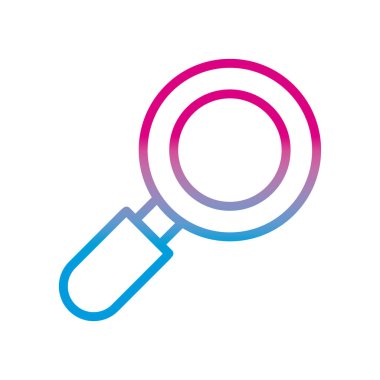 lupe gradyan biçim vektör tasarımı