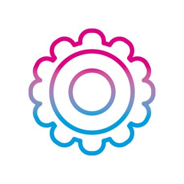 dişli gradyan biçim vektör tasarımı