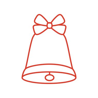 Papyon vektör tasarımlı mutlu noel çanları