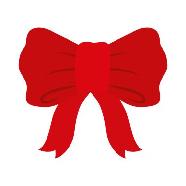 Hediye yayı ikon vektör tasarımı