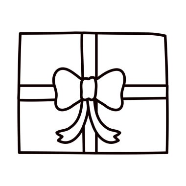 Papyon üst görünüm vektör tasarımlı bir hediye