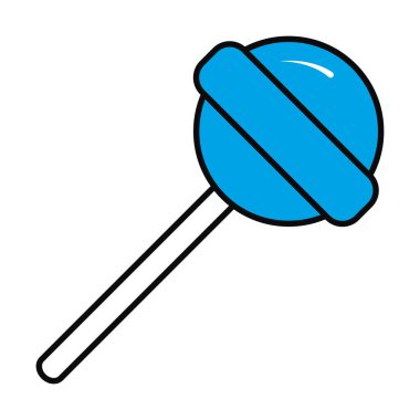 tatlı şeker ikonu vektör tasarımı