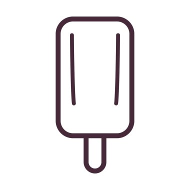 çubuk çizgisi biçim vektör tasarımlı dondurma