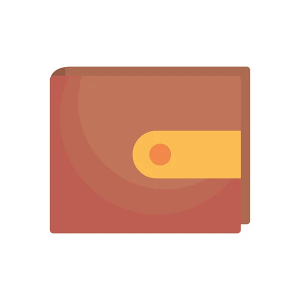 Wallet accessory icon, colorful design — Archivo Imágenes Vectoriales