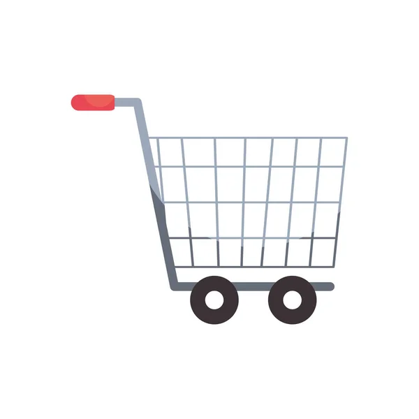 Ícone do carrinho de compras, design colorido —  Vetores de Stock