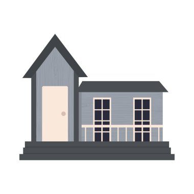 konut simgesi, renkli tasarım