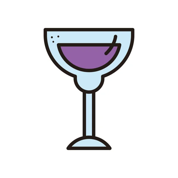Фиолетовое стекло — стоковый вектор