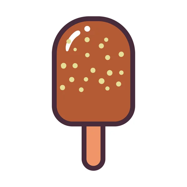 Морозиво бар з паличкою Векторний дизайн — стоковий вектор