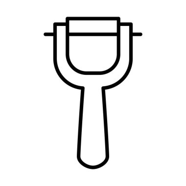 Mutfak elemanları tasarımı, soyucu simgesi, satır biçimi