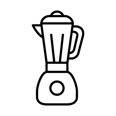 Mutfak elemanları tasarımı, karıştırıcı simgesi, satır biçimi