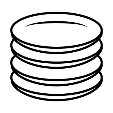 Tabak yığın simgesi, satır biçimi