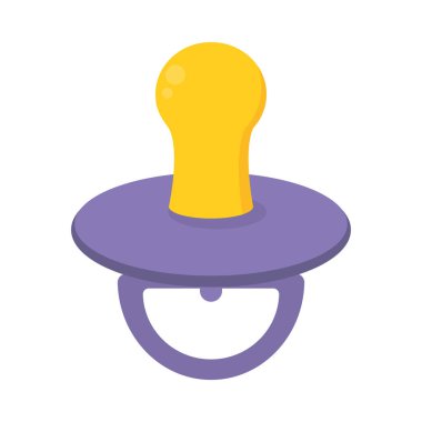 bebek emziği simgesi, renkli tasarım