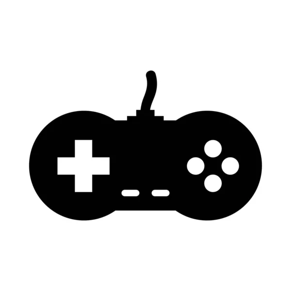 Video oyunu kontrol simgesi, satır biçimi — Stok Vektör