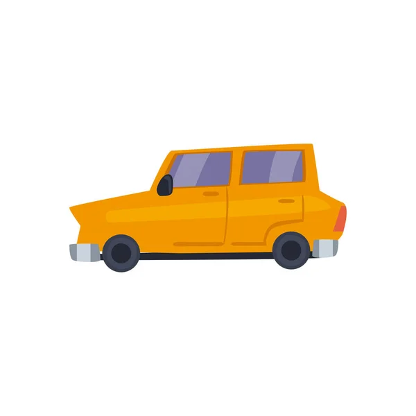 Design de vetor ícone carro laranja — Vetor de Stock