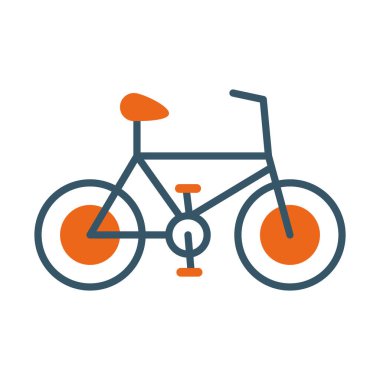 bisiklet simgesi resmi, satır biçimi