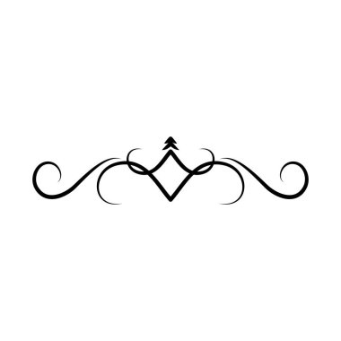 Klasik girdap simgesi, satır biçimi