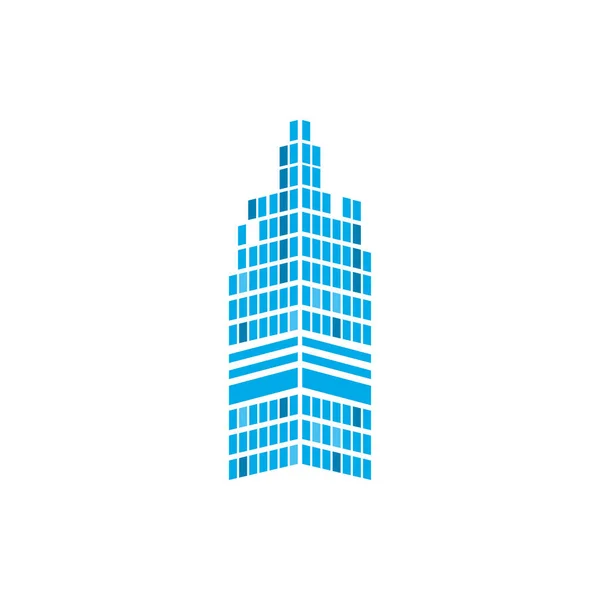 Gebäude Turm der Stadt isolierte Vektor-Design — Stockvektor