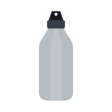 seyahat şişesi simgesi, renkli tasarım