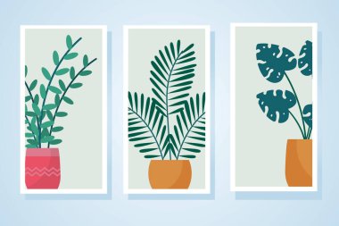 Dekoratif iç mekanların tasarımı, düz tasarım