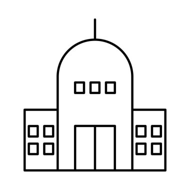 modern yapı simgesi, satır biçimi