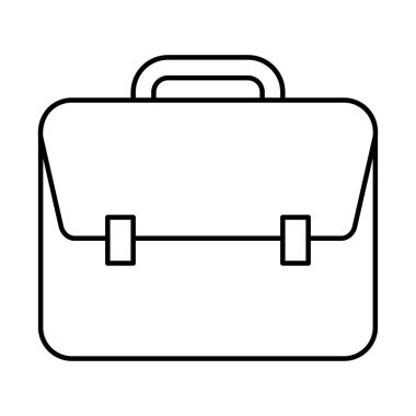 iş portföy simgesi, satır biçimi