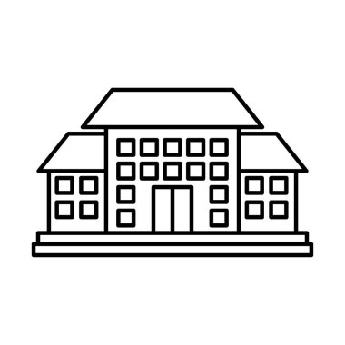 konak inşa simgesi, satır biçimi