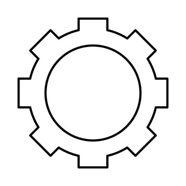 dişli tekerlek simgesi, satır biçimi