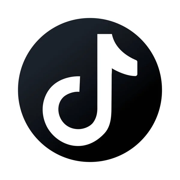 TikTok logo simgesi simgesi, renkli tasarım