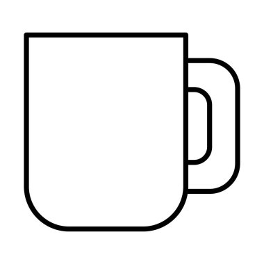 kahve kupası simgesi, satır biçimi